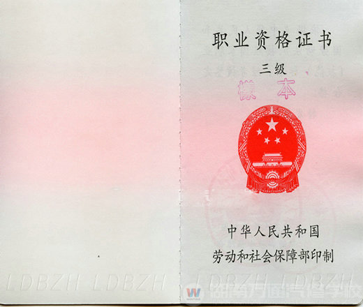 湖南萬(wàn)通汽車(chē)學(xué)校，職業(yè)資格證書(shū)三級(jí)