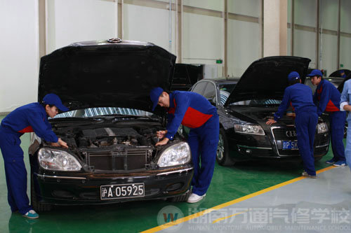 湖南萬通汽車學(xué)校，以技能論英雄