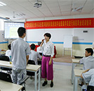國合快車總經(jīng)理為定向班學(xué)子進行入職培訓(xùn)指導(dǎo)