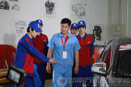 學汽車檢測與維修 技能+學歷雙豐收