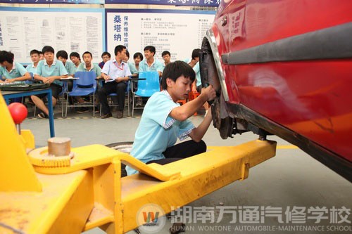 湖南萬通實(shí)際操作考場(chǎng)