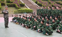 2013年春季新生軍訓匯演(2)
