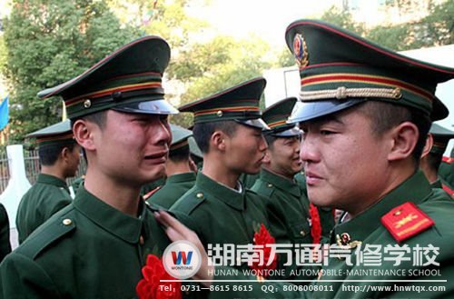 軍人退伍了，除了要面對無限的傷感外，更要考慮未來的發(fā)展