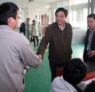省民政廳民間組織管理局領(lǐng)導(dǎo)蒞臨學(xué)校視察指導(dǎo)工作