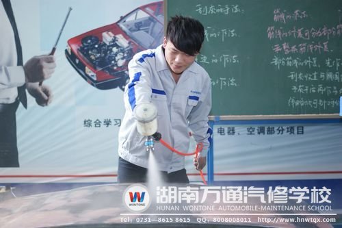 湖南萬通培養(yǎng)企業(yè)青睞的“汽修寵兒”