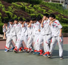 湖南萬通汽修學校校園活動，“齊心協(xié)力”大比拼