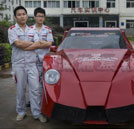 湖南萬通學子“改裝車”  引多家黨媒關注