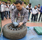 湖南萬通教學(xué)體驗(yàn):汽車安全氣囊SRS爆破體驗(yàn)