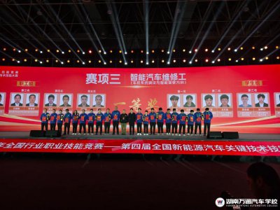 全國新能源汽車技能大賽閉幕,萬通汽車教育再創(chuàng)佳績!